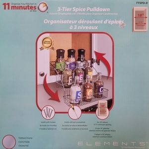 😀- New 3 Tier Spice Pulldown  Organizer